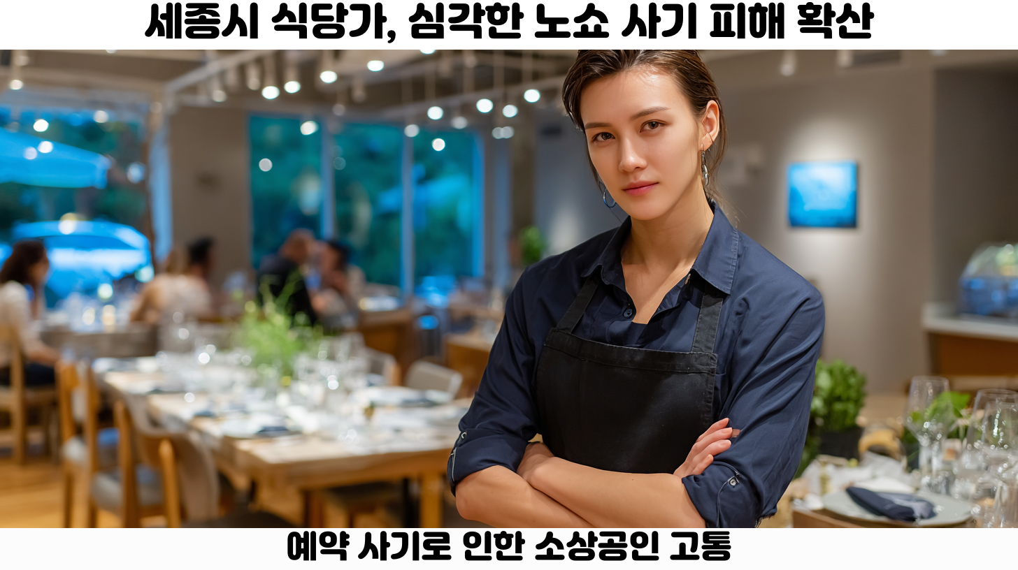 세종 노쇼 사기란 무엇인가?