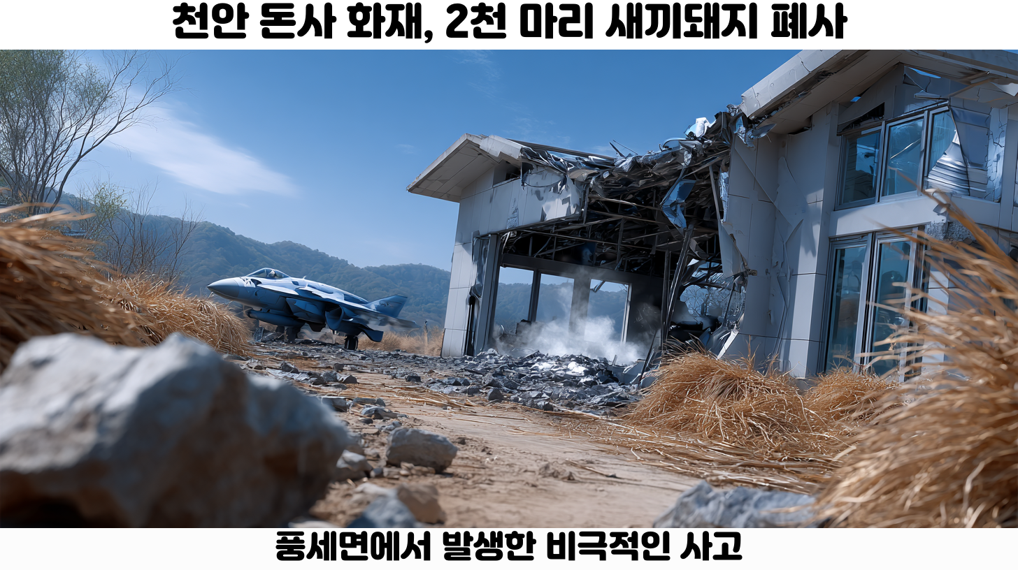 천안 돈사 화재의 전개 과정과 초기 대응