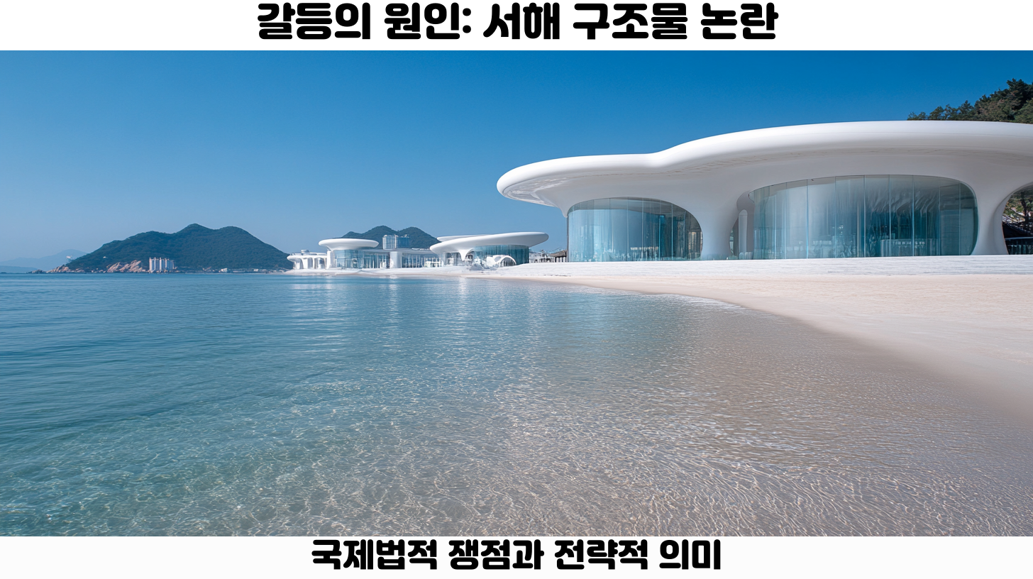 서해 구조물이 동아시아 안보에 미치는 영향