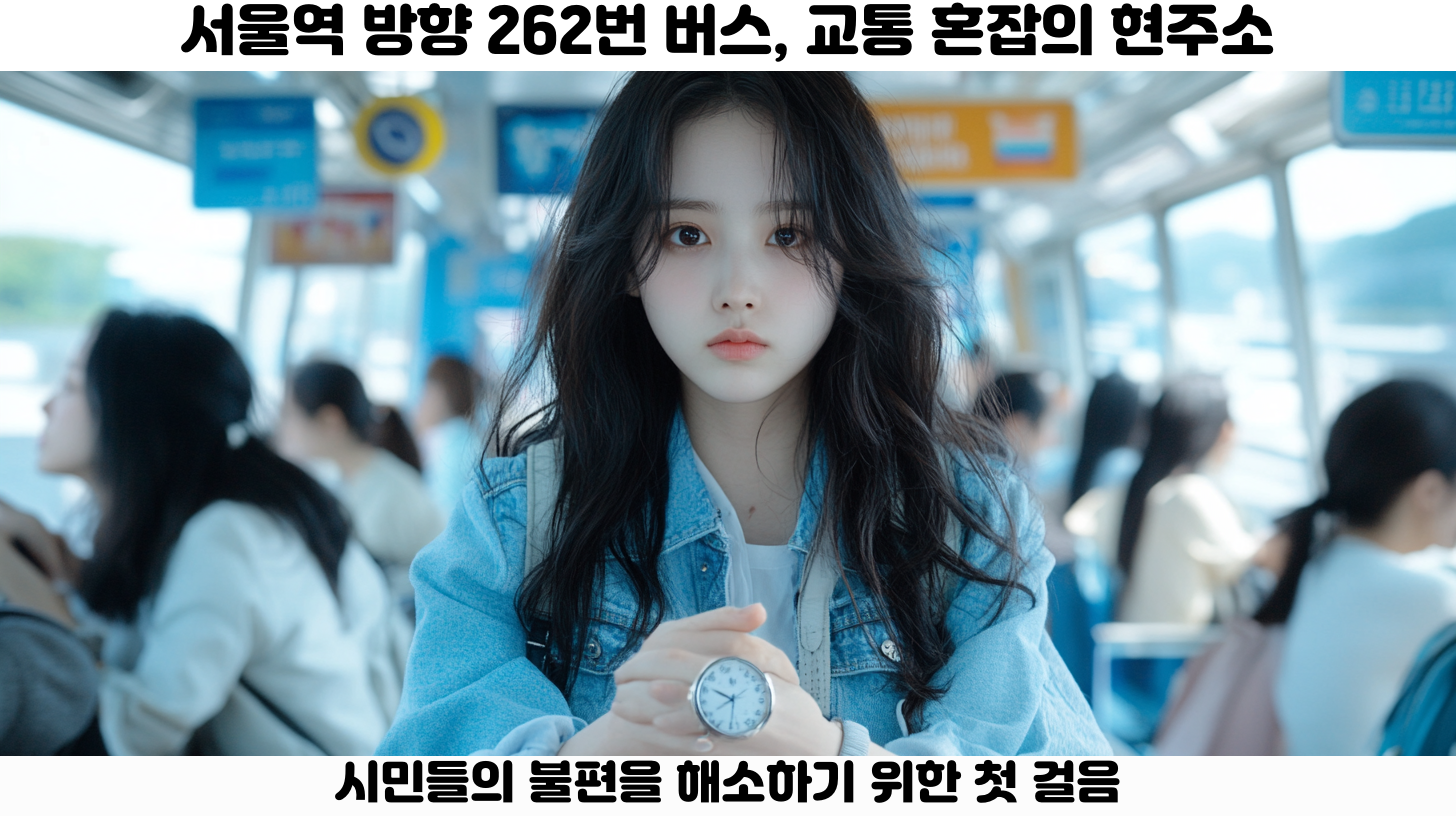 262번 버스의 주요 정류장 소개