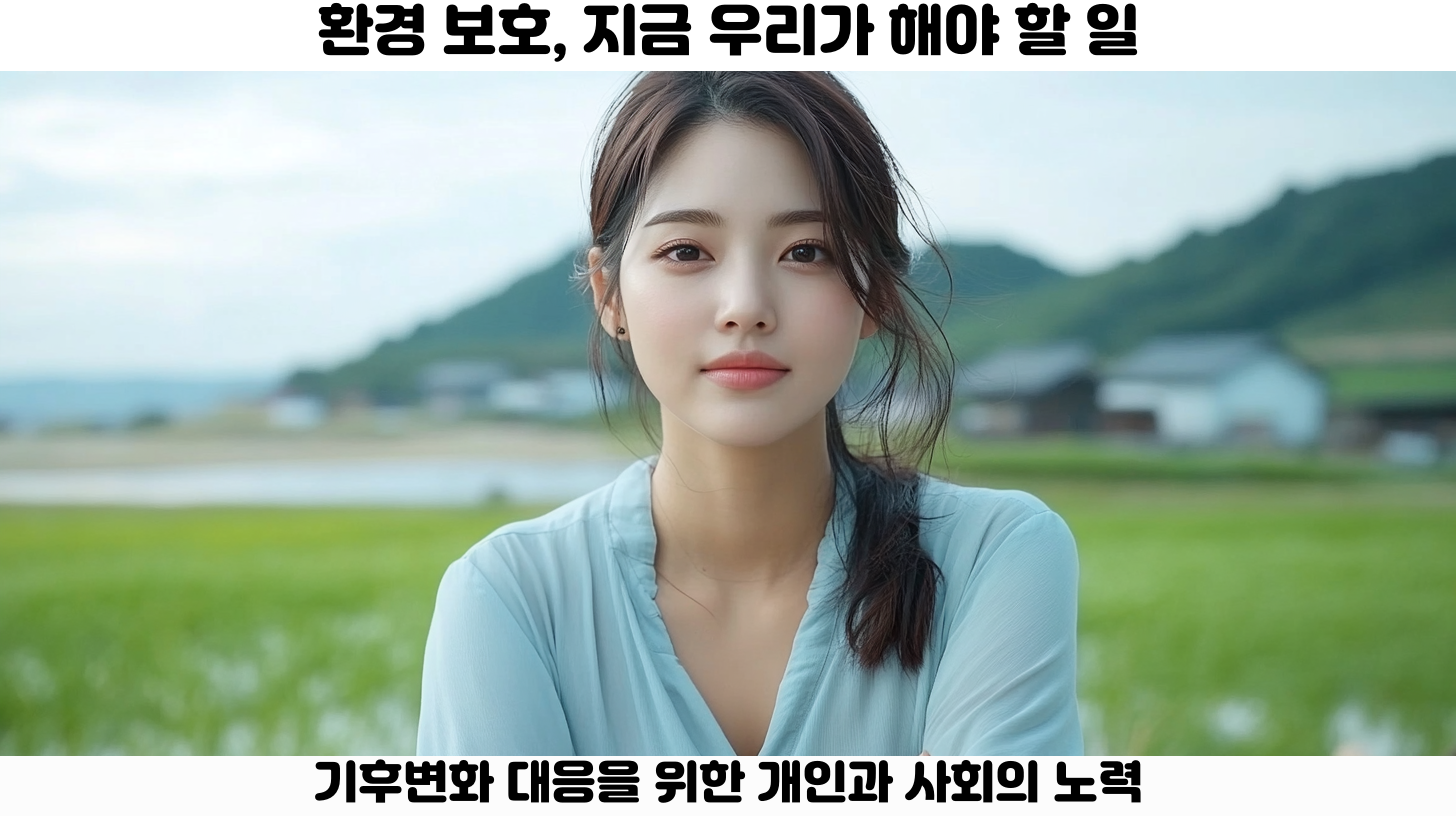 기후변화의 긴급한 현실: 우리가 알아야 할 최신 동향과 대응 전략 5 종합 의견