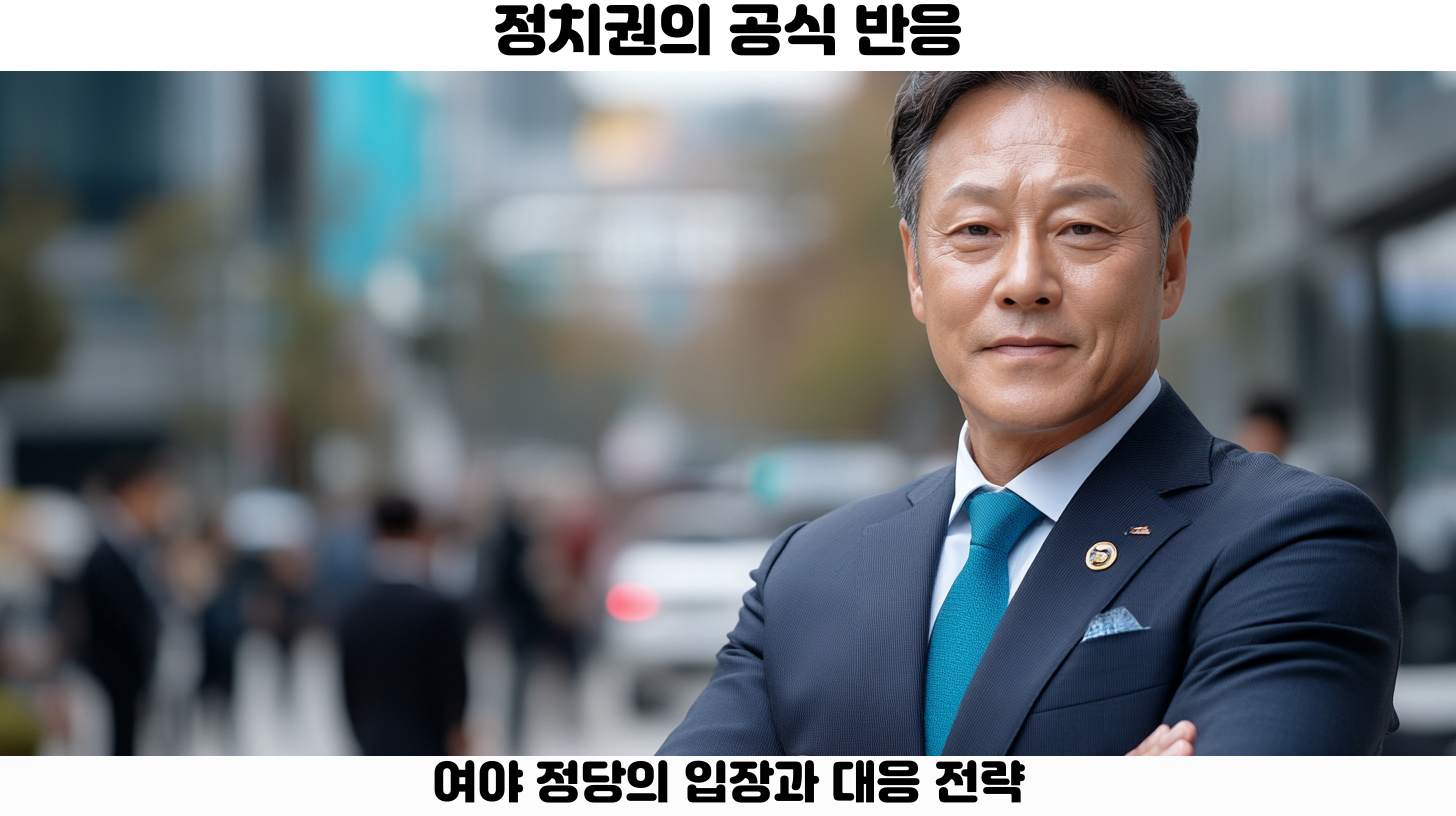 한덕수 지명 효력정지, 정치적 파장과 향후 전망 분석 4 정치권의 반응 및 여파 분석