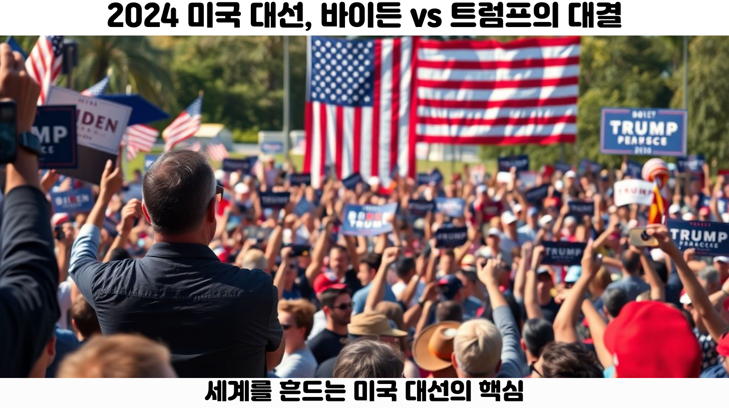 2024 미국 대선: 조 바이든과 도널드 트럼프, 선거 결과와 대선 후보 분석 2 2024 미국 대선