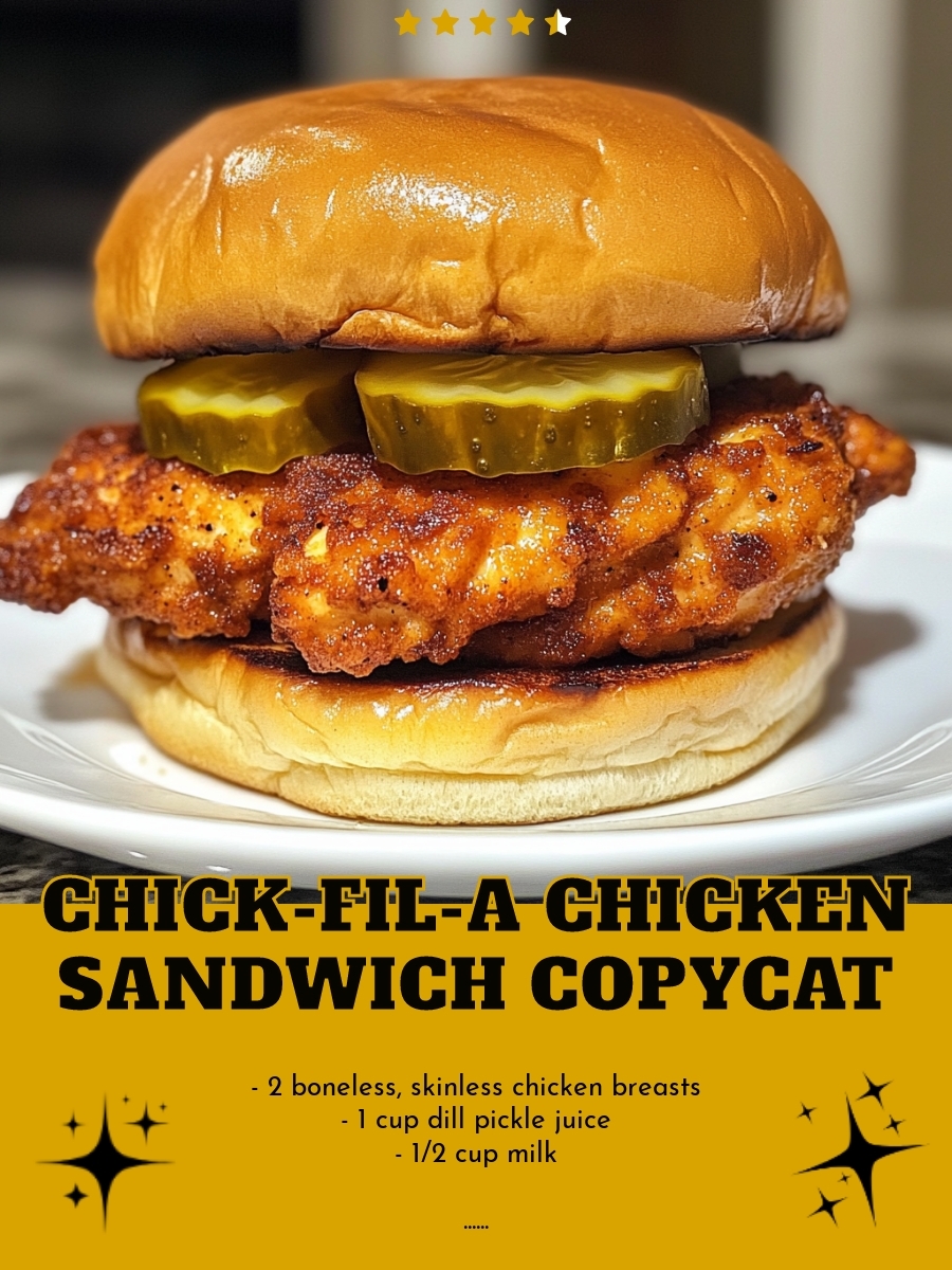 Chick-fil-A Chicken Sandwich Copycat