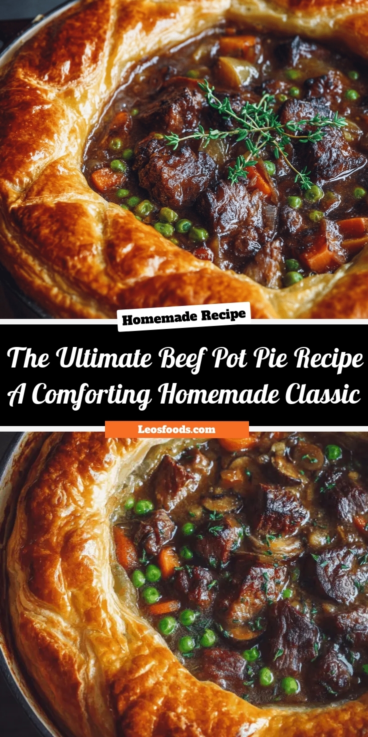 The Ultimate Beef Pot Pie Recipe: A Comforting Homemade Classic