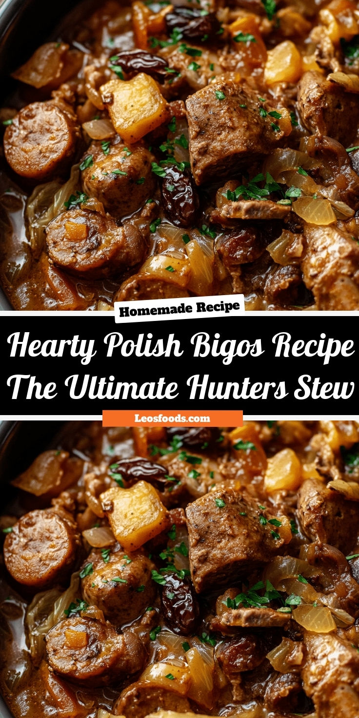 Hearty Polish Bigos Recipe: The Ultimate Hunter’s Stew