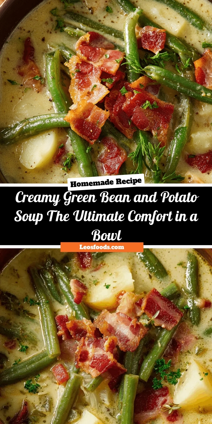 Creamy Green Bean and Potato Soup – The Ultimate Comfort in a Bowl