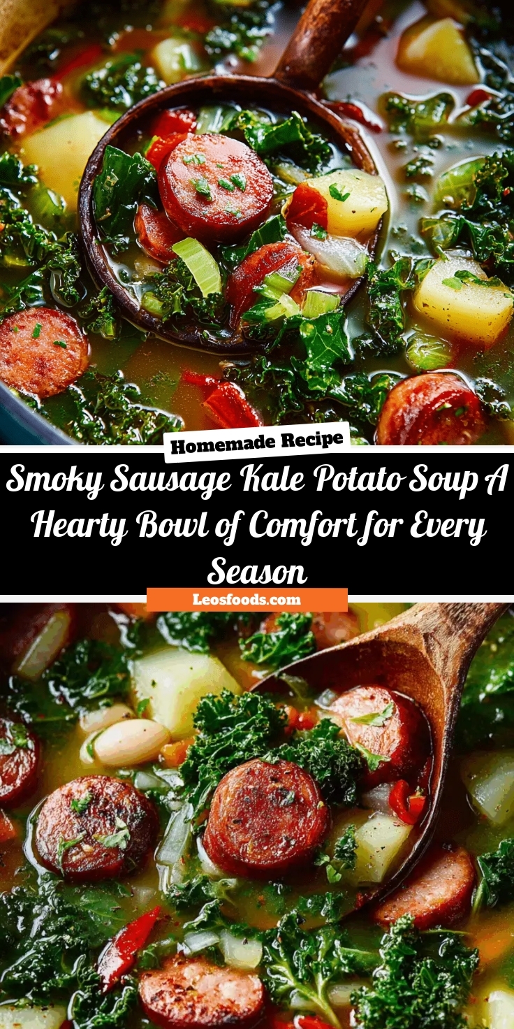 Smoky Sausage, Kale & Potato Soup — A Hearty Bowl of Comfort for Every Season