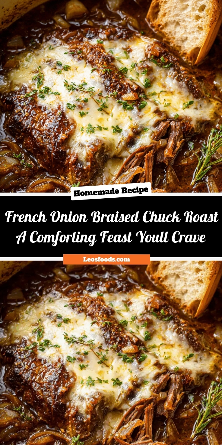 French Onion Braised Chuck Roast: A Comforting Feast You’ll Crave