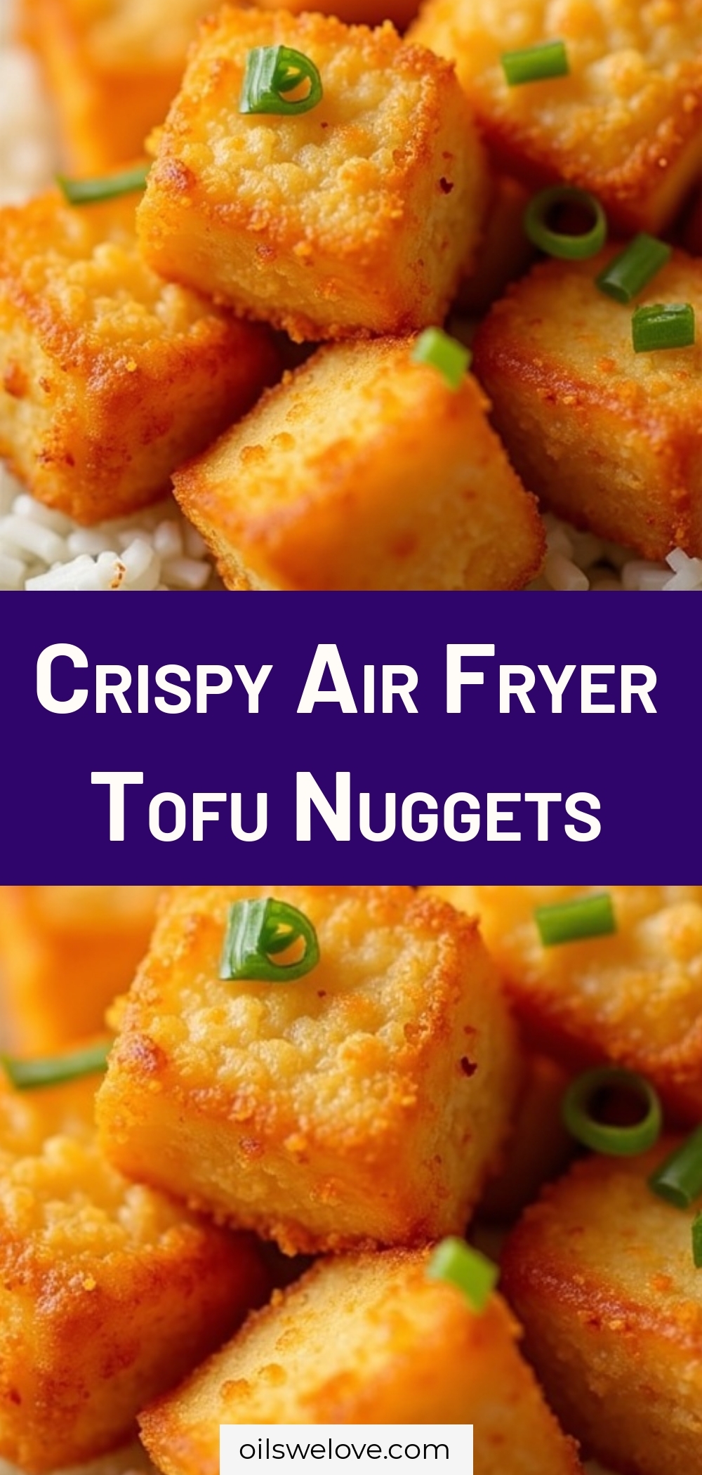 Crispy Air Fryer Tofu Nuggets