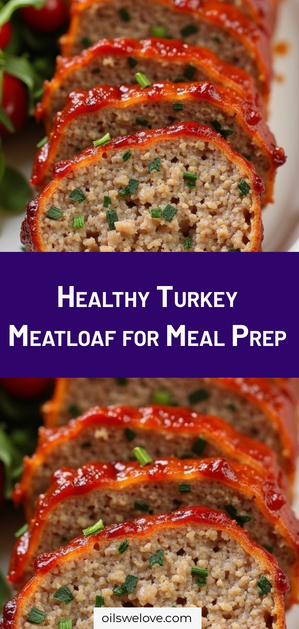 Healthy Turkey Meatloaf for Meal Prep