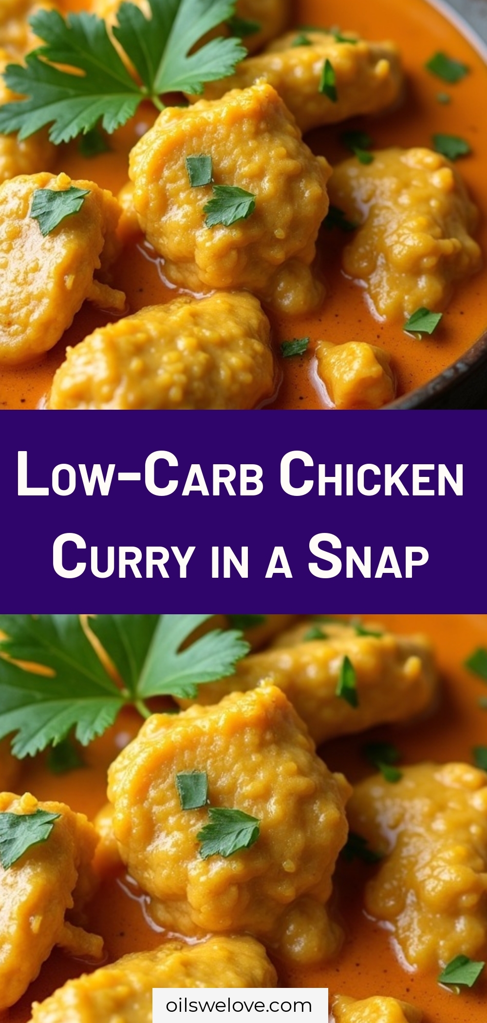 Low-Carb Chicken Curry in a Snap