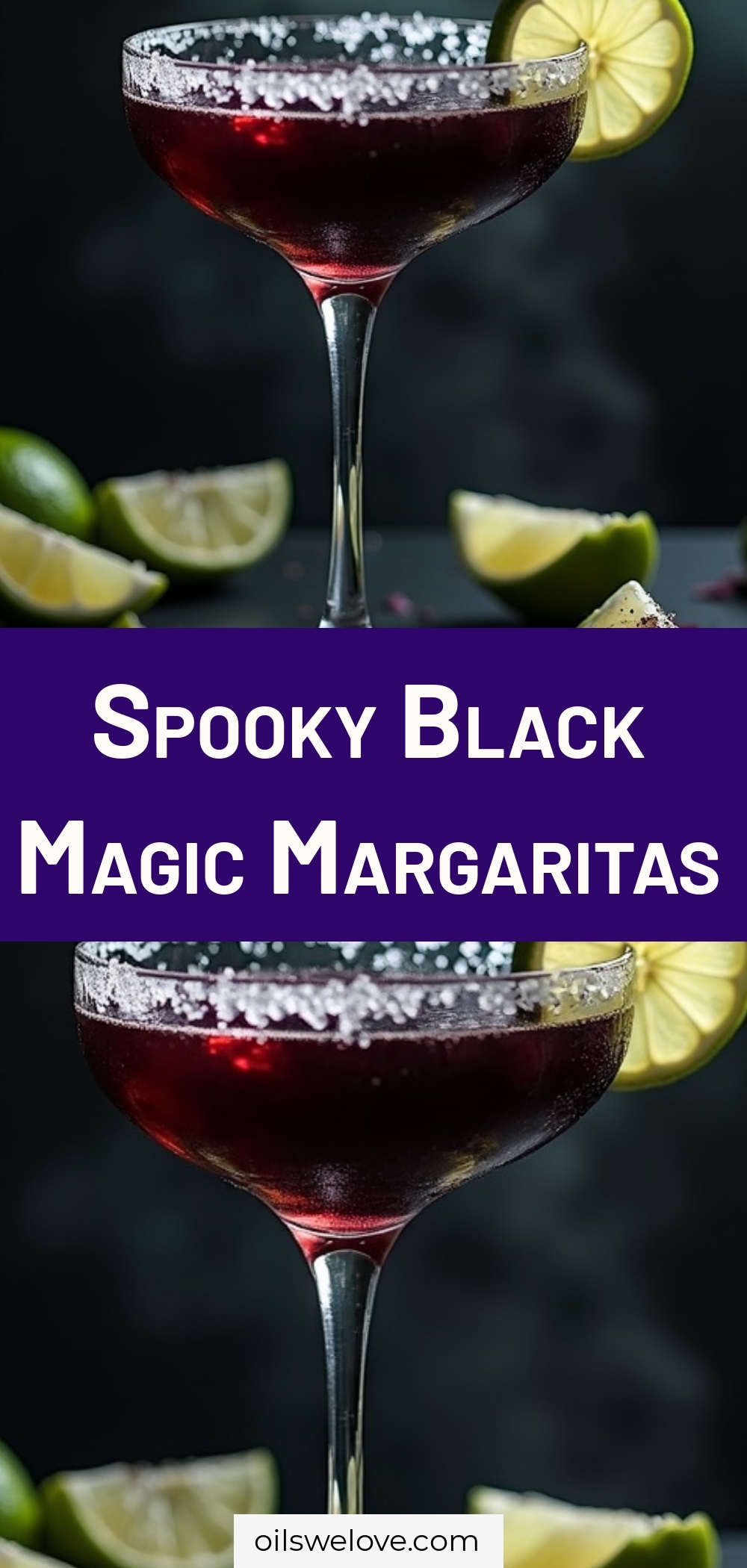 Spooky Black Magic Margaritas