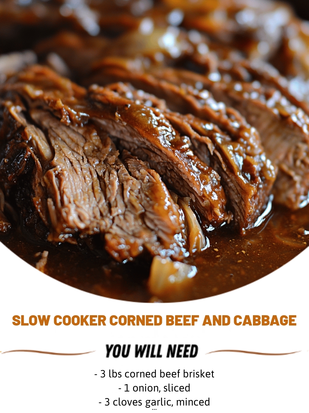 Slow Cooker Corned Beef and Cabbage