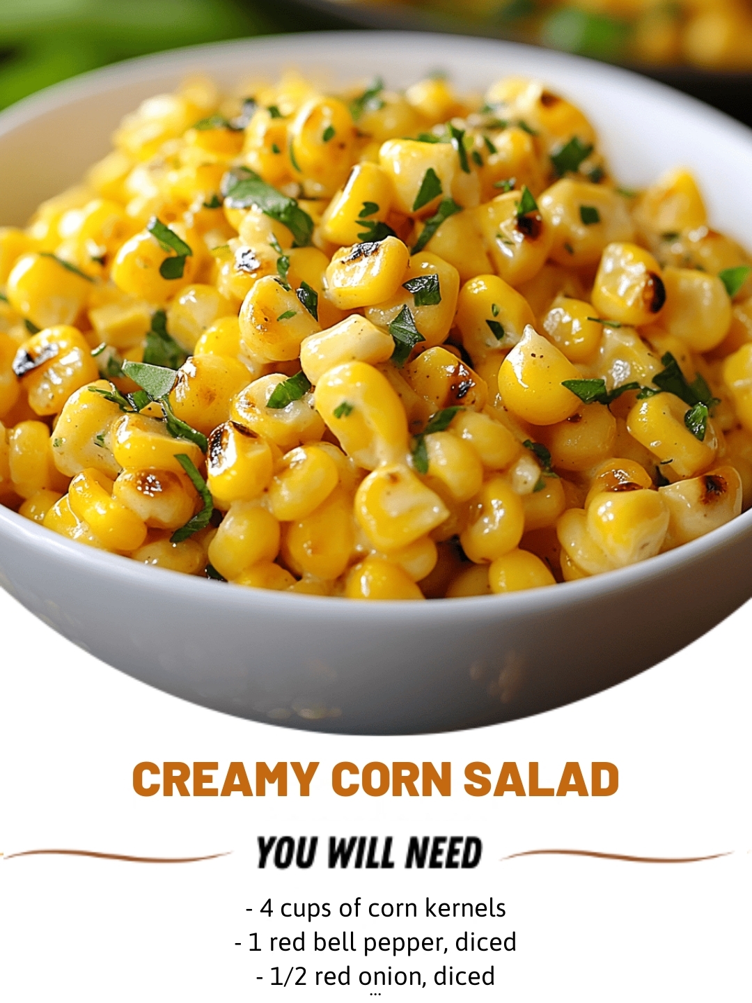 creamy corn salad