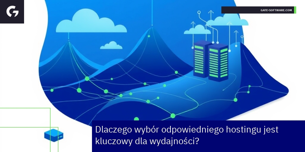 Infografika o wydajności hostingu
