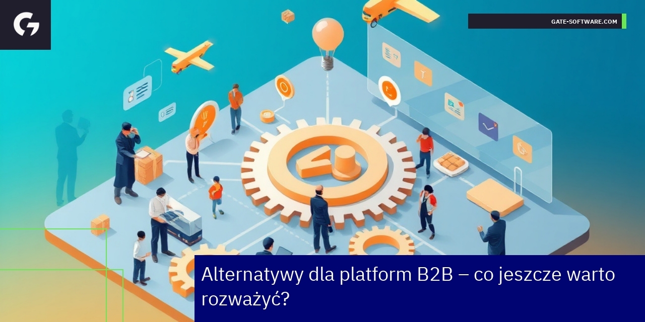 Alternatywne rozwiązania e-commerce dla B2B Schemat integracji systemów i strategii B2B