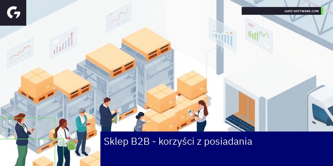 Korzyści i funkcjonalności sklepu B2B online Platforma B2B i elementy sprzedaży hurtowej