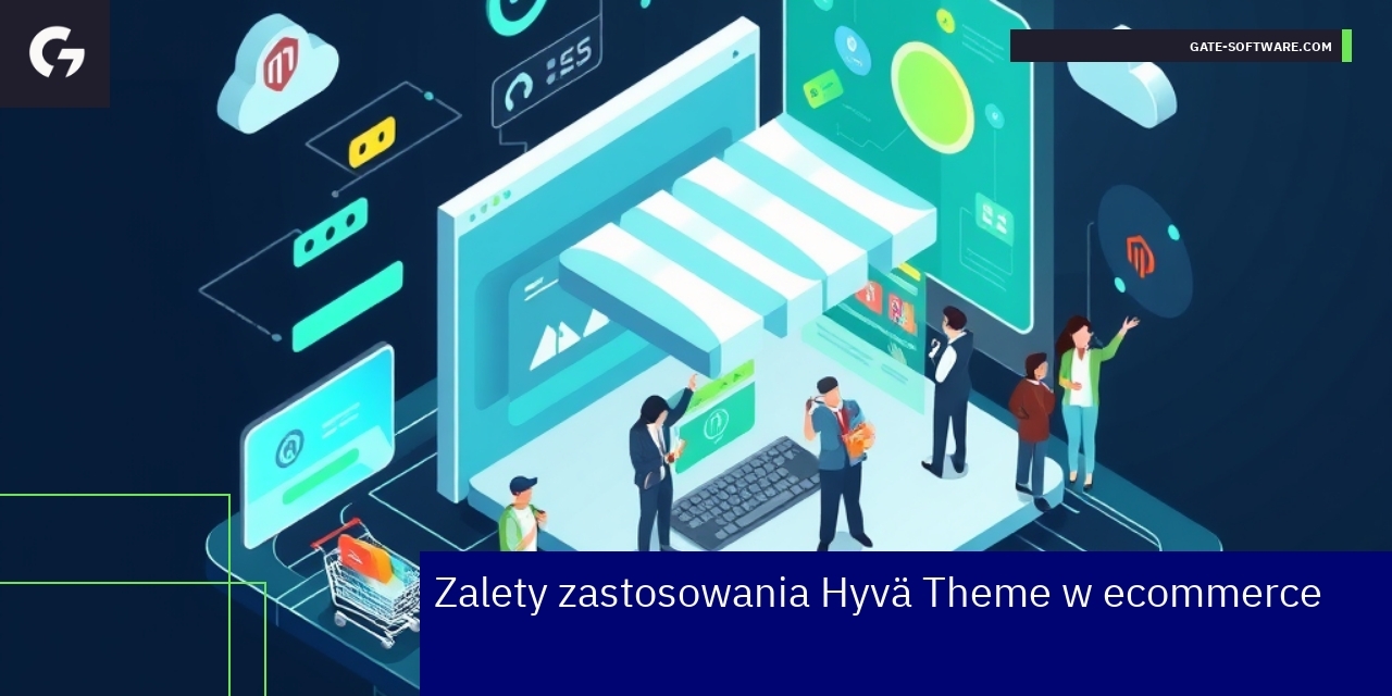 Zalety Hyvä Theme dla sklepów Magento Schemat przewagi Hyvä Theme nad innymi motywami