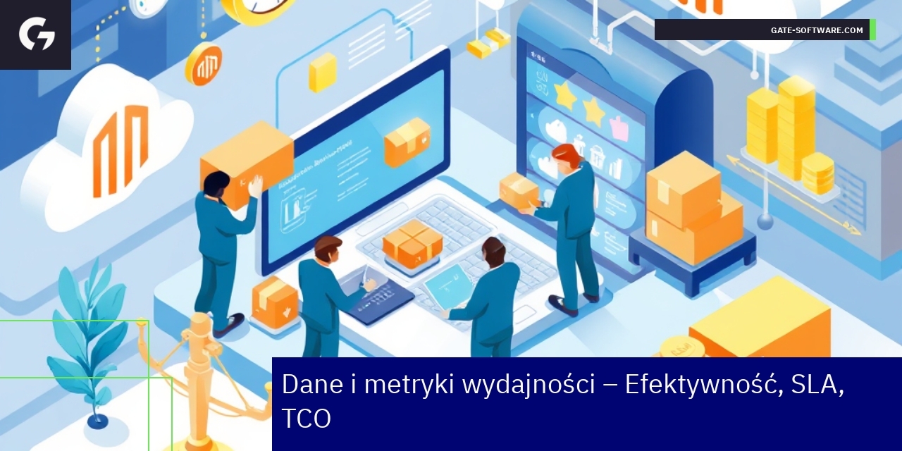 Wykres i liczby dotyczące efektywności projektów