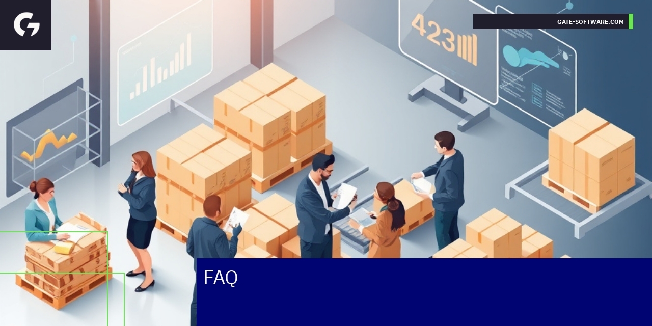 Illustration showing B2B platform business interactions