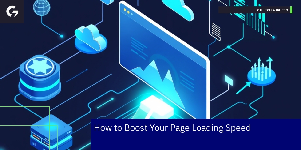 How to Boost Your Page Loading Speed Website loading speed optimization concepts illustration