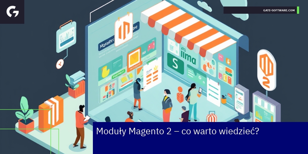 Ilustracja modułów Magento 2