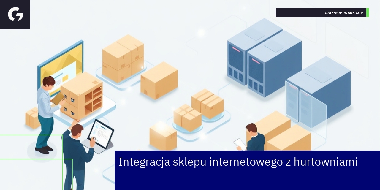 Schemat integracji sklepu internetowego z hurtownią