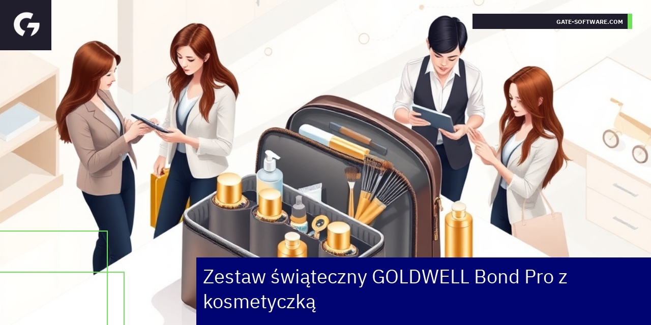 Zestaw GOLDWELL Bond Pro z kosmetyczką dla salonów Zestaw kosmetyków GOLDWELL Bond Pro z kosmetyczką