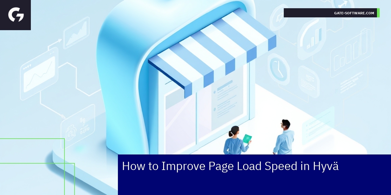Diagram showing faster page load with Hyvä theme