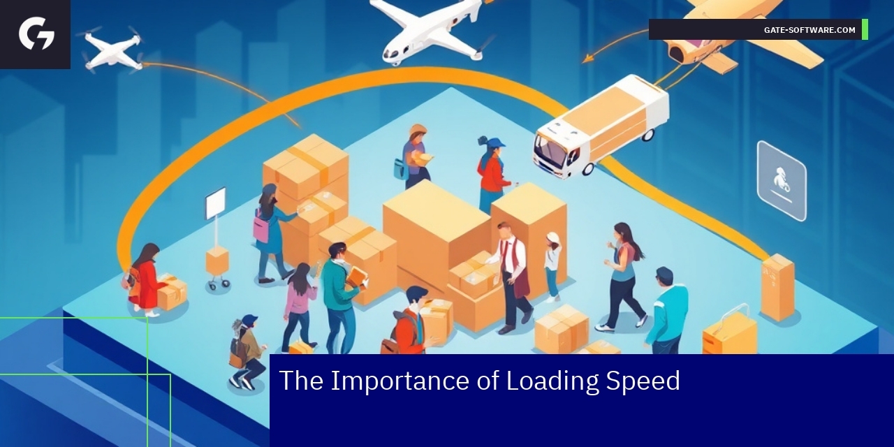 Graph showing loading speed impact on user experience