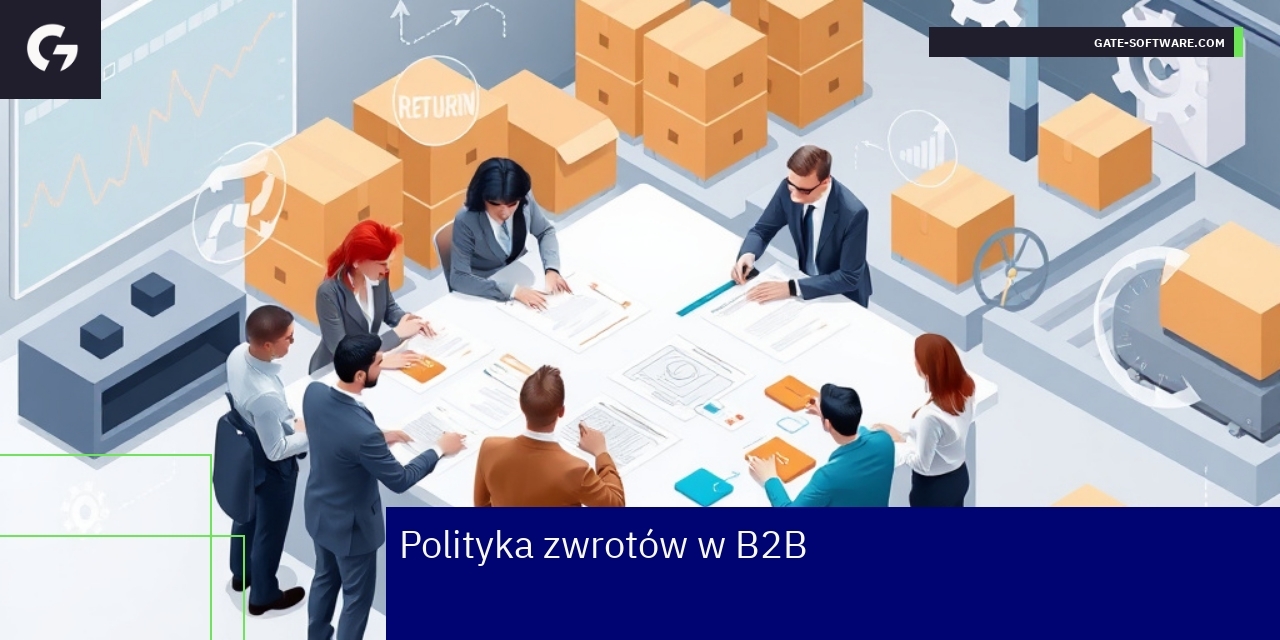 Kluczowe aspekty polityki zwrotów w B2B Schemat polityki zwrotów w sektorze B2B