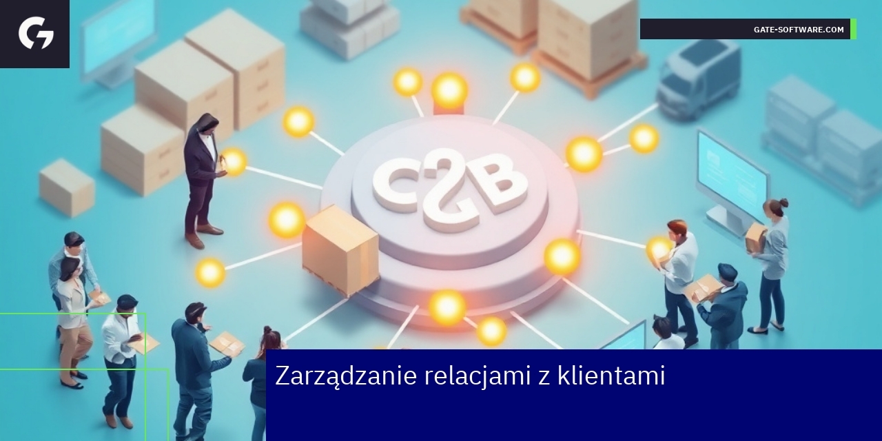 Zarządzanie relacjami z klientami w systemach B2B Diagram zarządzania relacjami klientów w B2B
