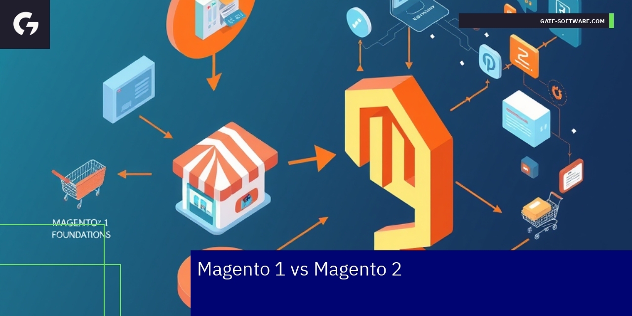 Diagram showing Magento editions and installation steps