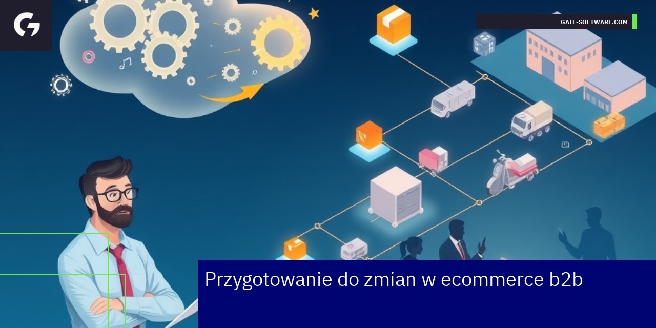 Schemat przygotowania zmian w platformie ecommerce B2B