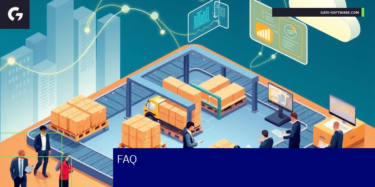 Illustration showing B2B online store features and functions