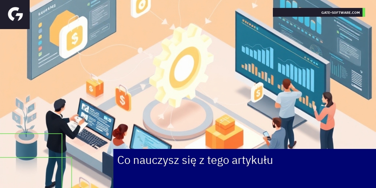 Wykresy i ikony ilustrujące optymalizację Magento