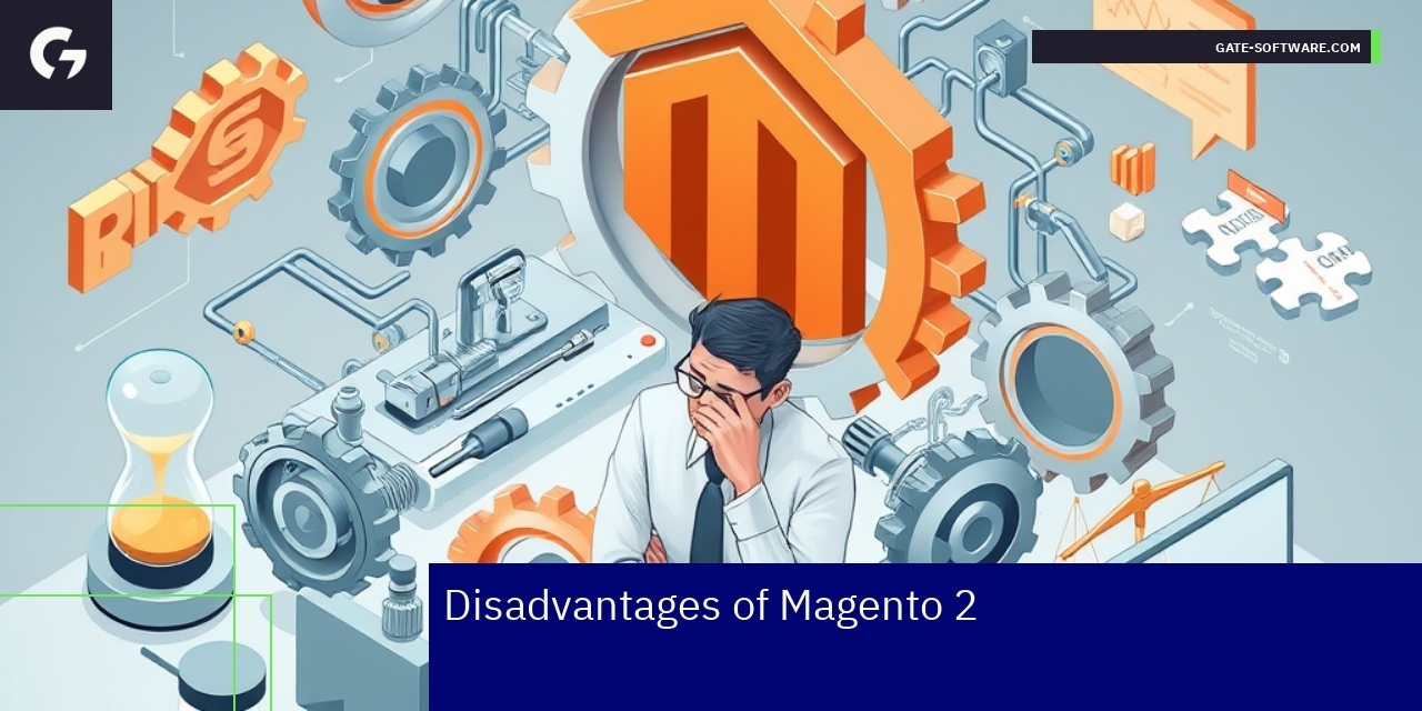 Magento 2 e-commerce challenges and costs illustration