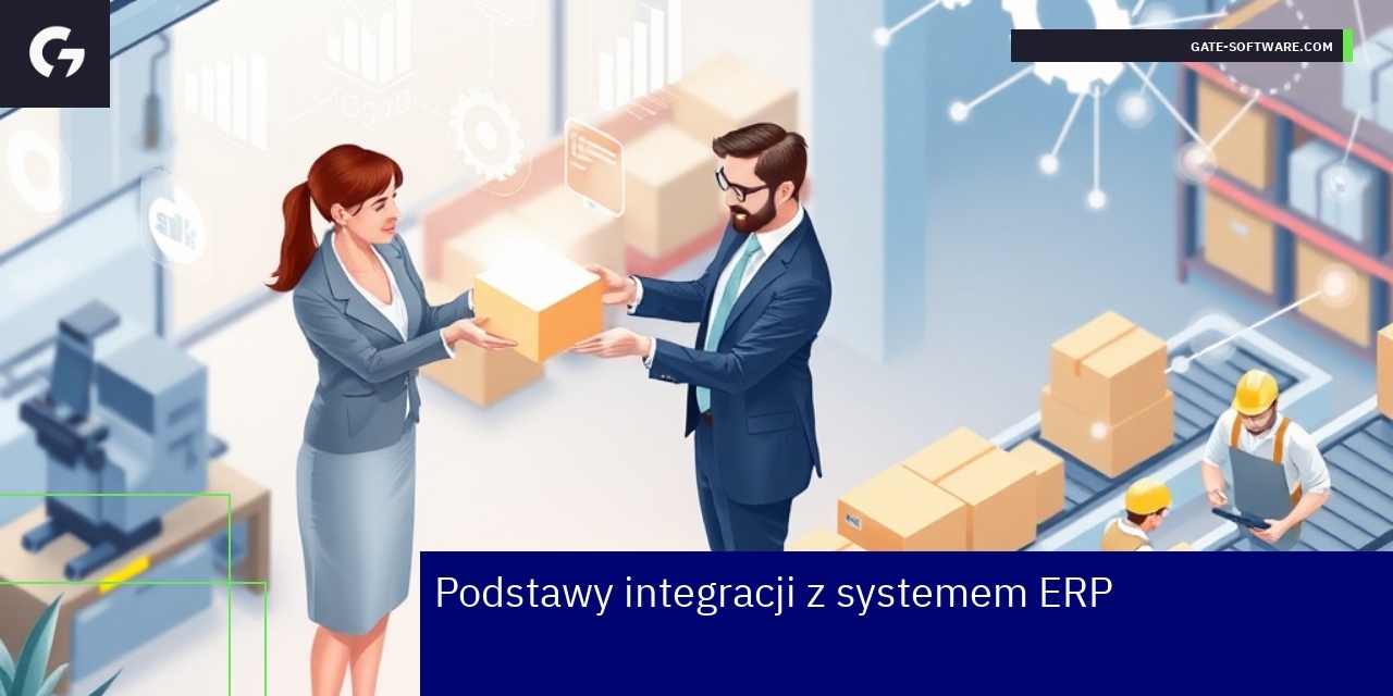 Schemat integracji systemu ERP w środowisku B2B