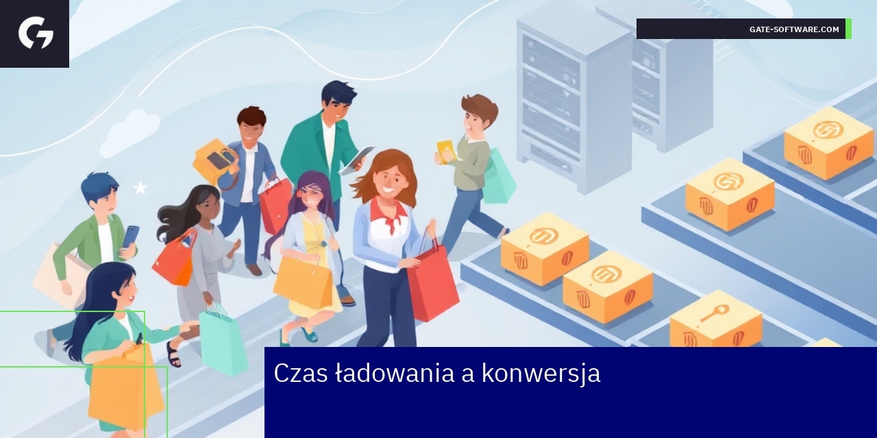 Wykresy pokazujące czas ładowania i konwersję