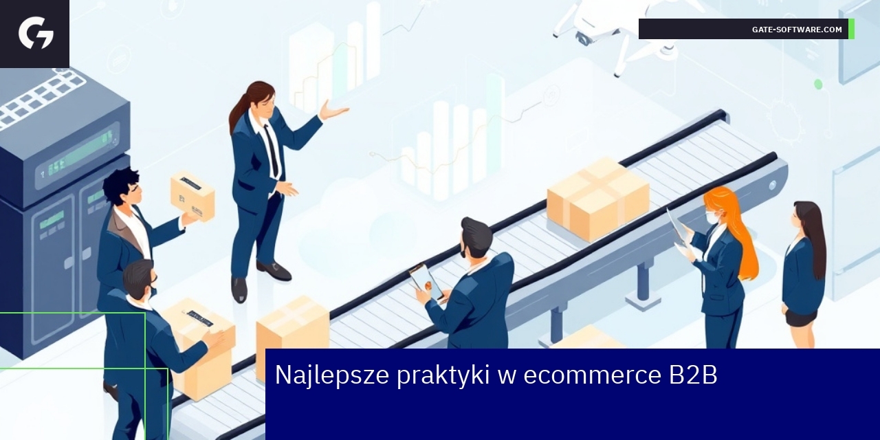 Najlepsze praktyki w ecommerce B2B Schemat zarządzania i marketingu w ecommerce B2B