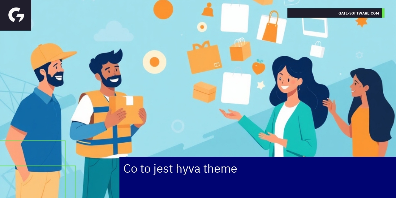 Hyva theme w sklepie Magento - zalety i funkcje Schemat działania hyva theme w sklepie internetowym