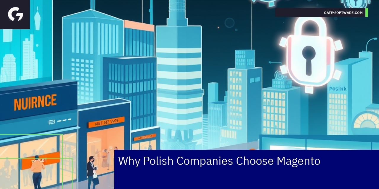 Magento platform with Polish eCommerce icons