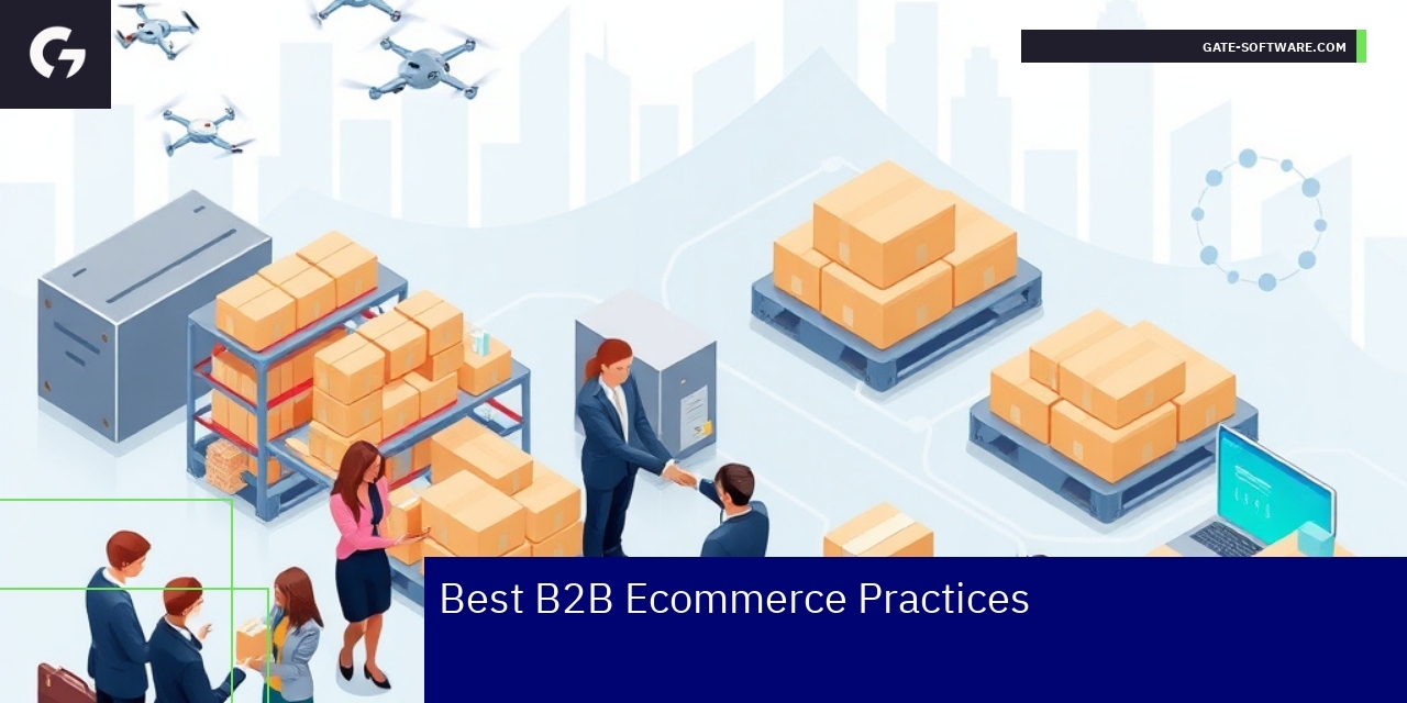 Best B2B Ecommerce Strategies for 2025 B2B ecommerce analytics and marketing concepts