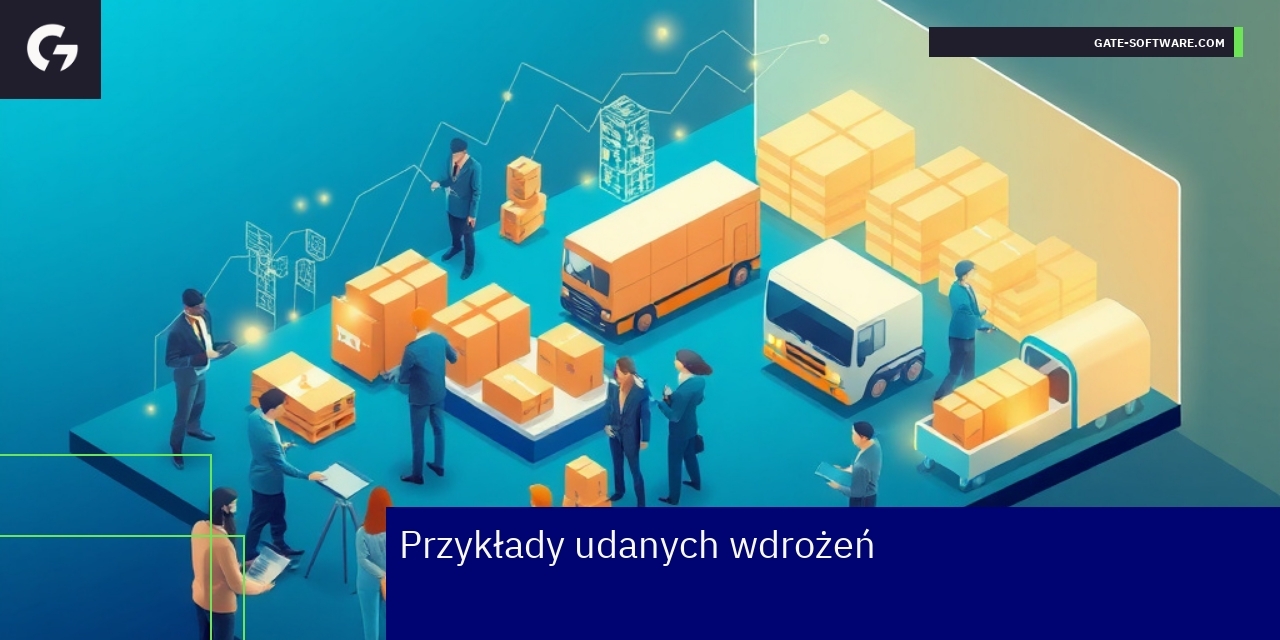 Schematy i wykresy wdrożeń platform i systemów b2b