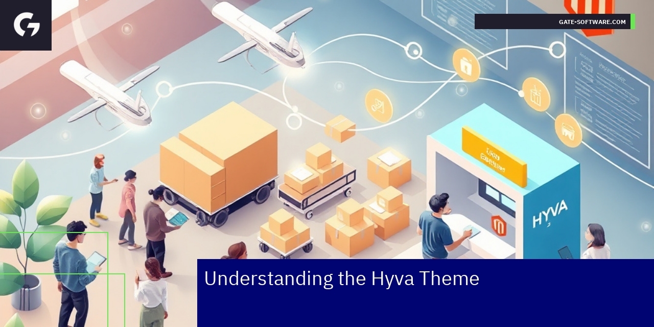Magento 2 frontend with Hyva theme features overview