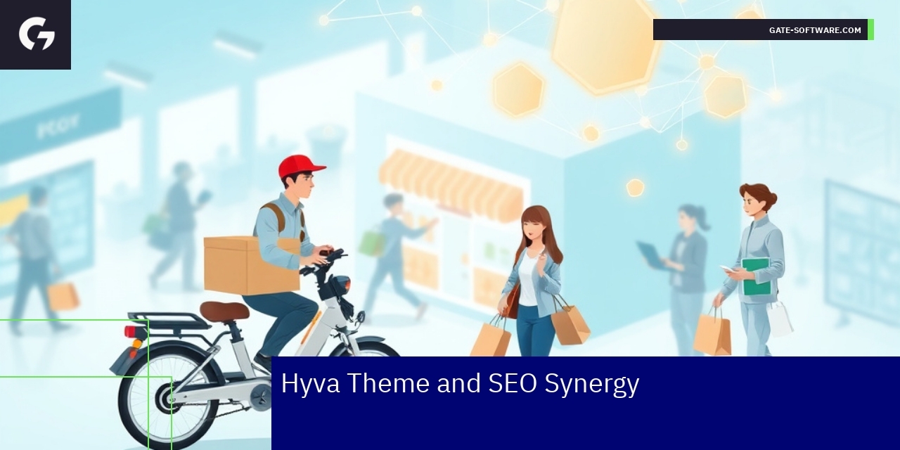 Chart showing Hyva theme benefits for SEO and UX
