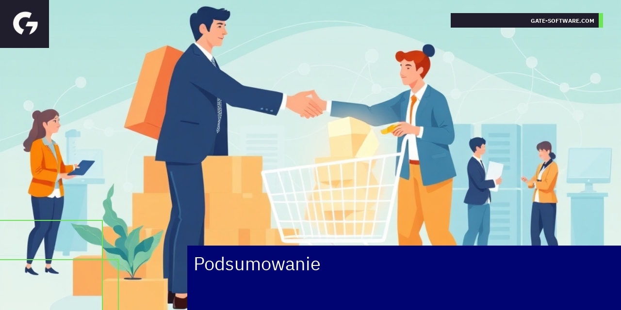 Wspieranie biznesu przez platformy B2B Schemat platformy B2B i wspieranie sprzedaży