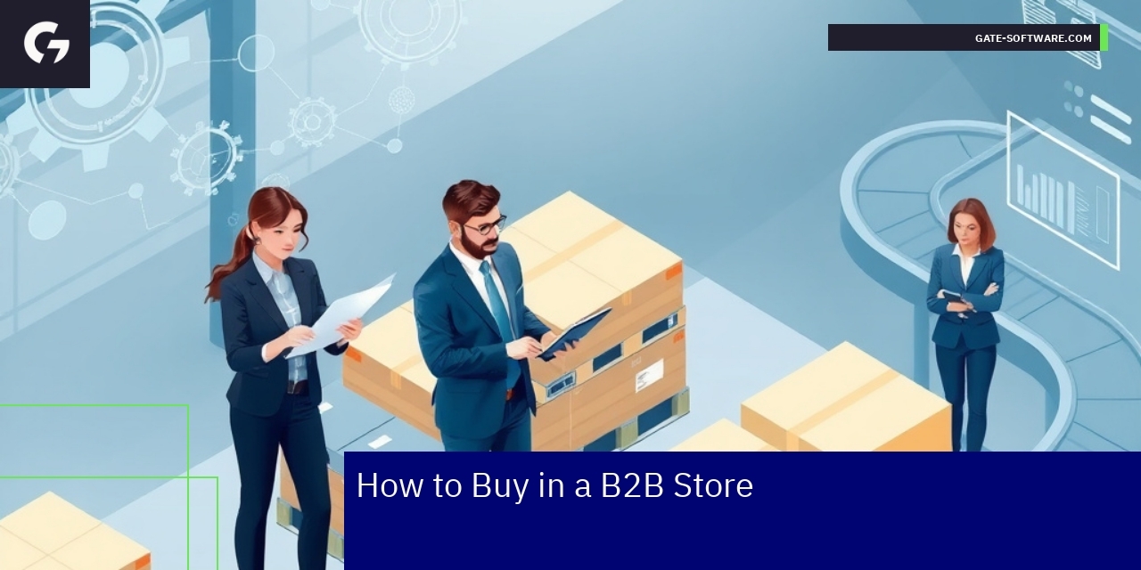 B2B ecommerce process and custom order logistics