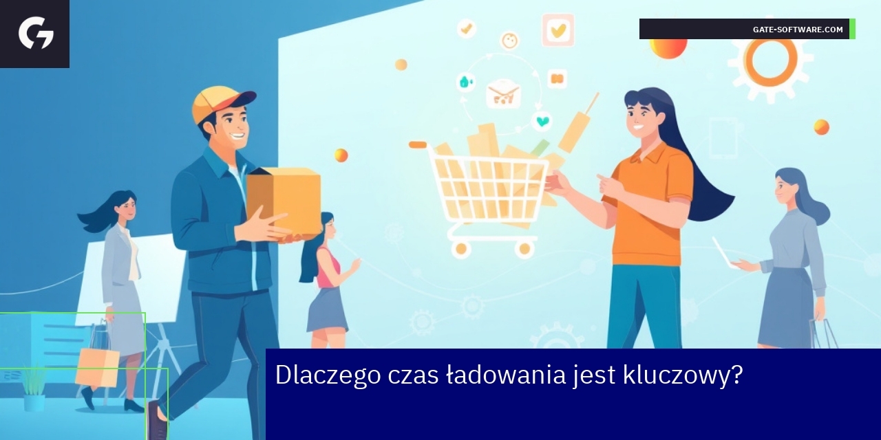 Wykres wpływu czasu ładowania na SEO i UX